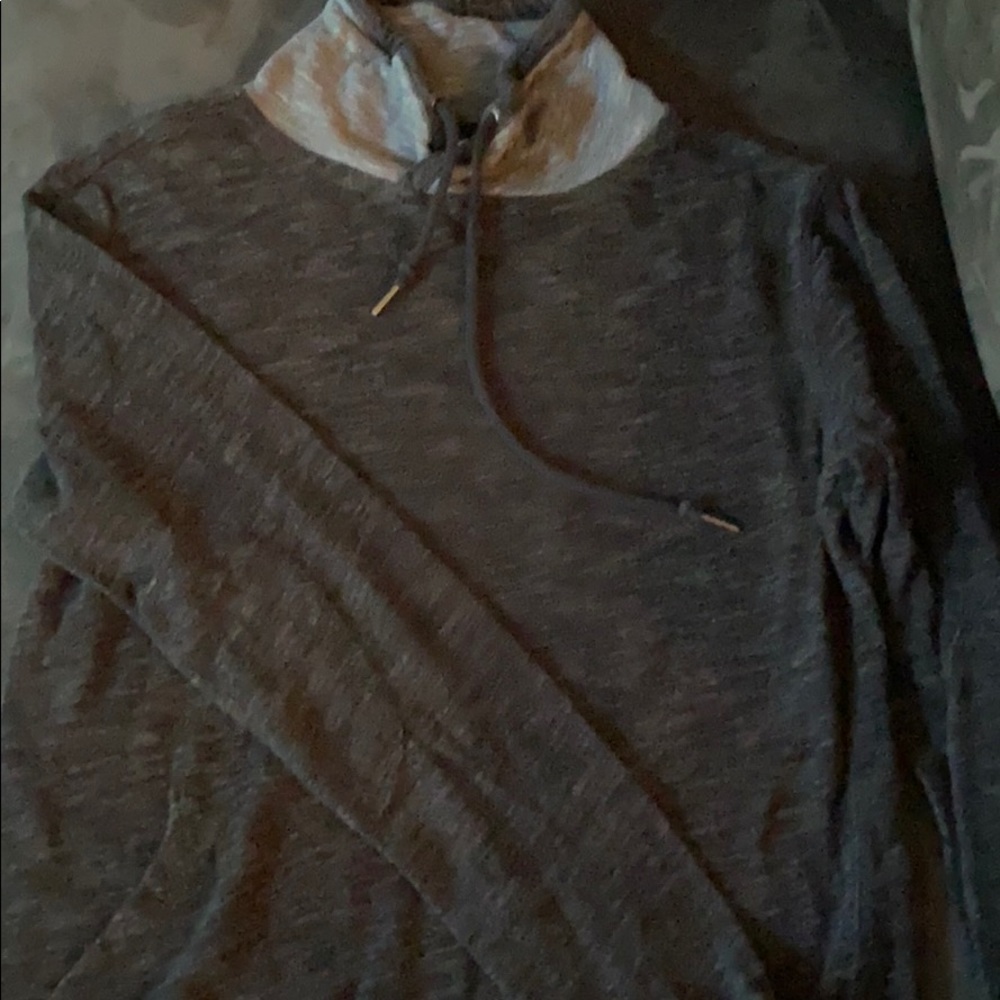 Very cool sweatshirt gray and light gray size sm